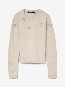 Vero Moda VMROSE Pullover -Birch - 10331434