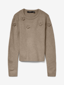 Vero Moda VMROSE Pulóveres -Silver Mink - 10331434