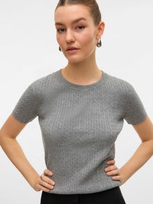 Vero Moda VMMIRLA Pulóveres -Medium Grey Melange - 10331436