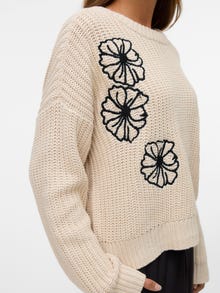 Vero Moda VMLAURA Sweter -Birch - 10331444