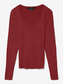 Vero Moda VMWILLOW Pullover -Syrah - 10331448