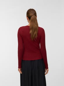 Vero Moda VMWILLOW Pullover -Syrah - 10331448