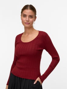 Vero Moda VMWILLOW Neulepuserot -Syrah - 10331448
