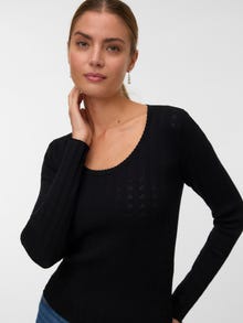 Vero Moda VMWILLOW Pulover -Black - 10331448
