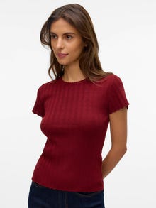 Vero Moda VMWILLOW Pullover -Syrah - 10331449