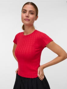 Vero Moda VMWILLOW Pullover -Ribbon Red - 10331449