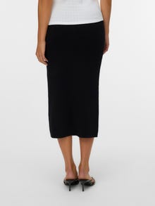 Vero Moda VMNANCY Srednji struk Duga suknja -Black - 10331453