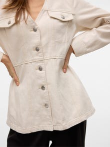 Vero Moda VMREGINA Denim jas -Ecru - 10331461