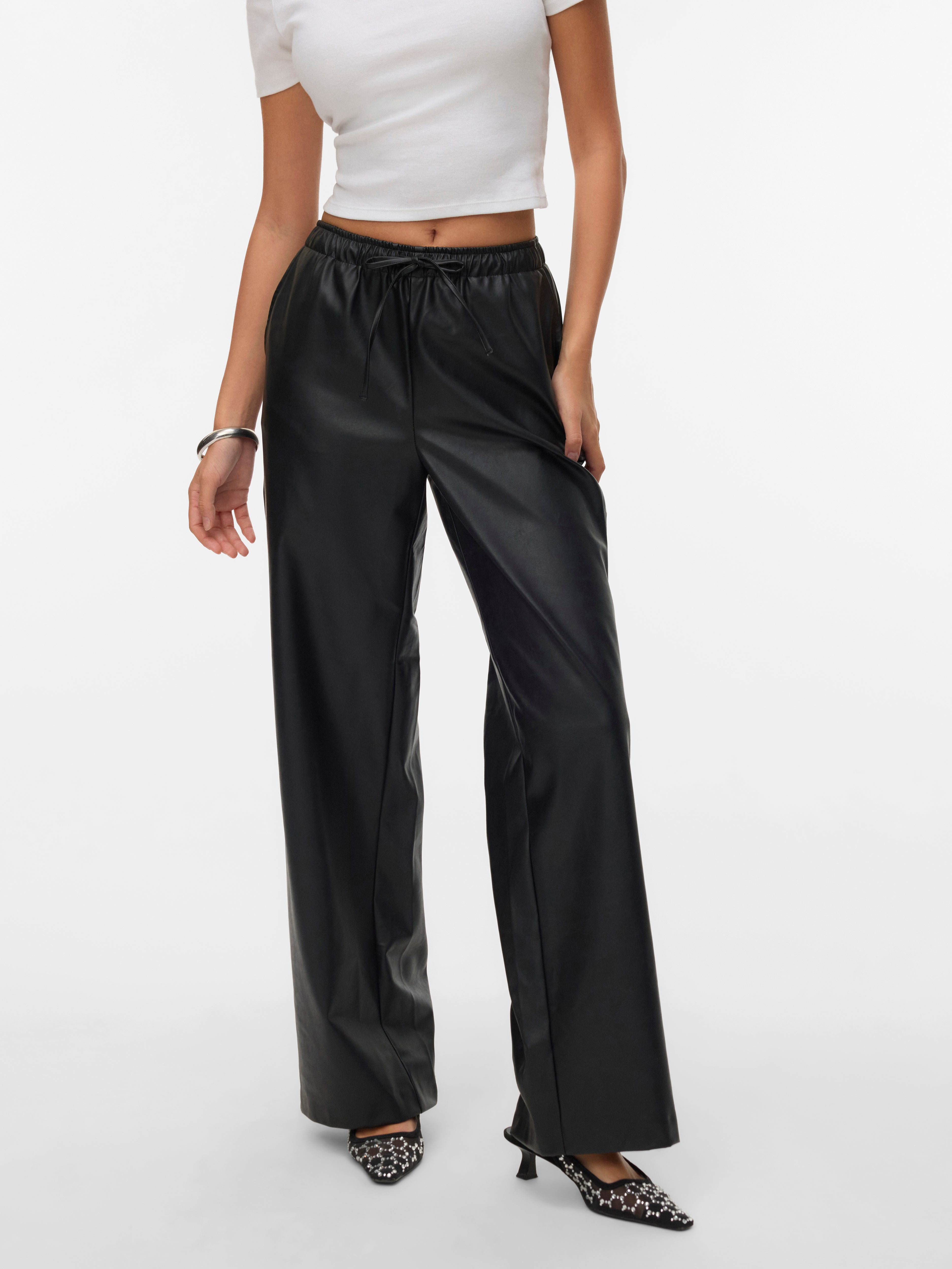 VERO MODA Damesbroek VERO MODA Vmkananda Lw Wide Pl Pant Noos - Wijde Damesbroek Voor De Winter, Comfortabele Pasvorm Vmkananda Wide Leg Pant VERO MODA Damesbroek VERO MODA Vmkananda Lw Wide Pl Pant Noos - Wijde Damesbroek Voor De Winter, Comfortabele Pasvorm Vmkananda Wide Leg Pant