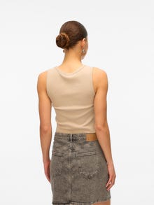 Vero Moda VMNILLA Hihattomat topit -Silver Lining - 10331486