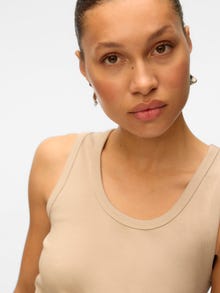 Vero Moda VMNILLA Tank-Top -Silver Lining - 10331486