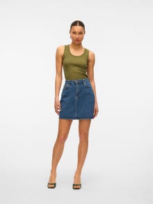 Vero Moda VMNILLA Hihattomat topit -Olivine - 10331486
