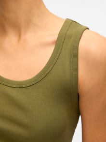 Vero Moda VMNILLA Hihattomat topit -Olivine - 10331486