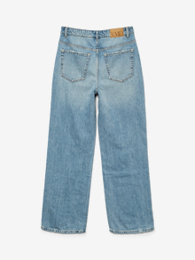 Vero Moda SNKAITLYN High rise Straight Fit Jeans -Medium Blue Denim - 10331489