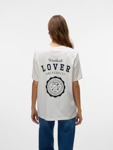 Vero Moda VMSENA T-Shirt -Snow White - 10331507