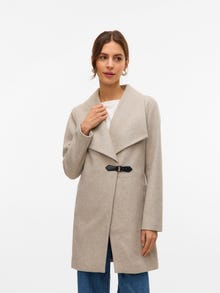 Vero Moda VMPOP Mantel -Silver Mink - 10331590