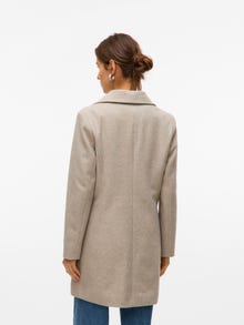 Vero Moda VMPOP Mantel -Silver Mink - 10331590