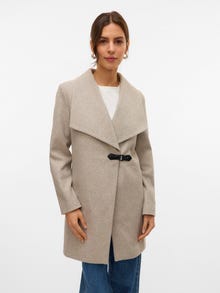 Vero Moda VMPOP Mantel -Silver Mink - 10331590