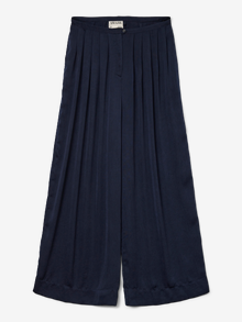 Vero Moda AWSHANNA Taille haute Pantalons -Dark Sapphire - 10331604
