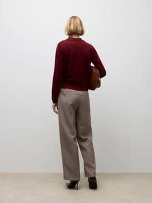 Vero Moda AWSIKITA Polo in maglia -Zinfandel - 10331614