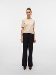 Vero Moda AWHAZEL Wysoka talia Spodnie -Black - 10331622
