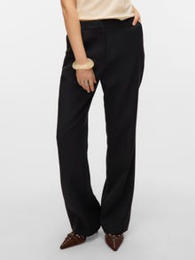 Vero Moda AWHAZEL Wysoka talia Spodnie -Black - 10331622