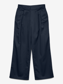 Vero Moda AWSOVINA Cintura alta Pantalones -Dark Sapphire - 10331626