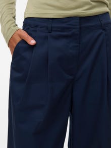 Vero Moda AWSOVINA Magas derék Nadrág -Dark Sapphire - 10331626