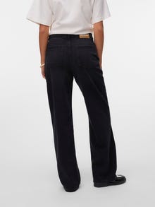 Vero Moda SNKAITLYN Vita alta Straight Fit Jeans -Black Denim - 10331633
