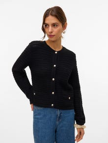 Vero Moda VMSOLEIL Knit Cardigan -Black - 10331692
