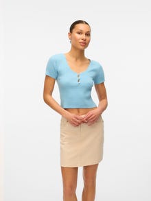 Vero Moda VMGIA Pullover -Airy Blue - 10331698