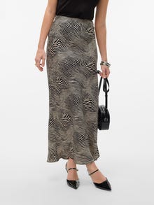 Vero Moda VMSARA Taille haute Jupe longue -Black - 10331709