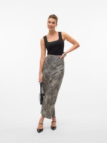 Vero Moda VMSARA Taille haute Jupe longue -Black - 10331709