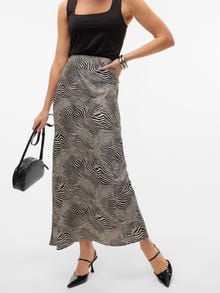 Vero Moda VMSARA Taille haute Jupe longue -Black - 10331709