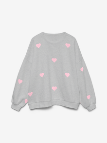 Vero Moda SNHOA Sweat-shirts -Light Grey Melange - 10331715