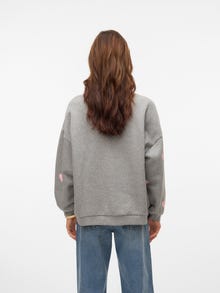 Vero Moda SNHOA Sweatshirt -Light Grey Melange - 10331715