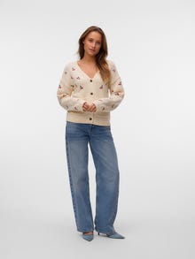 Vero Moda VMVALLEY Cardigan in Maglia -Birch - 10331716