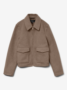 Vero Moda VMSAFIR Bunda -Fossil - 10331731