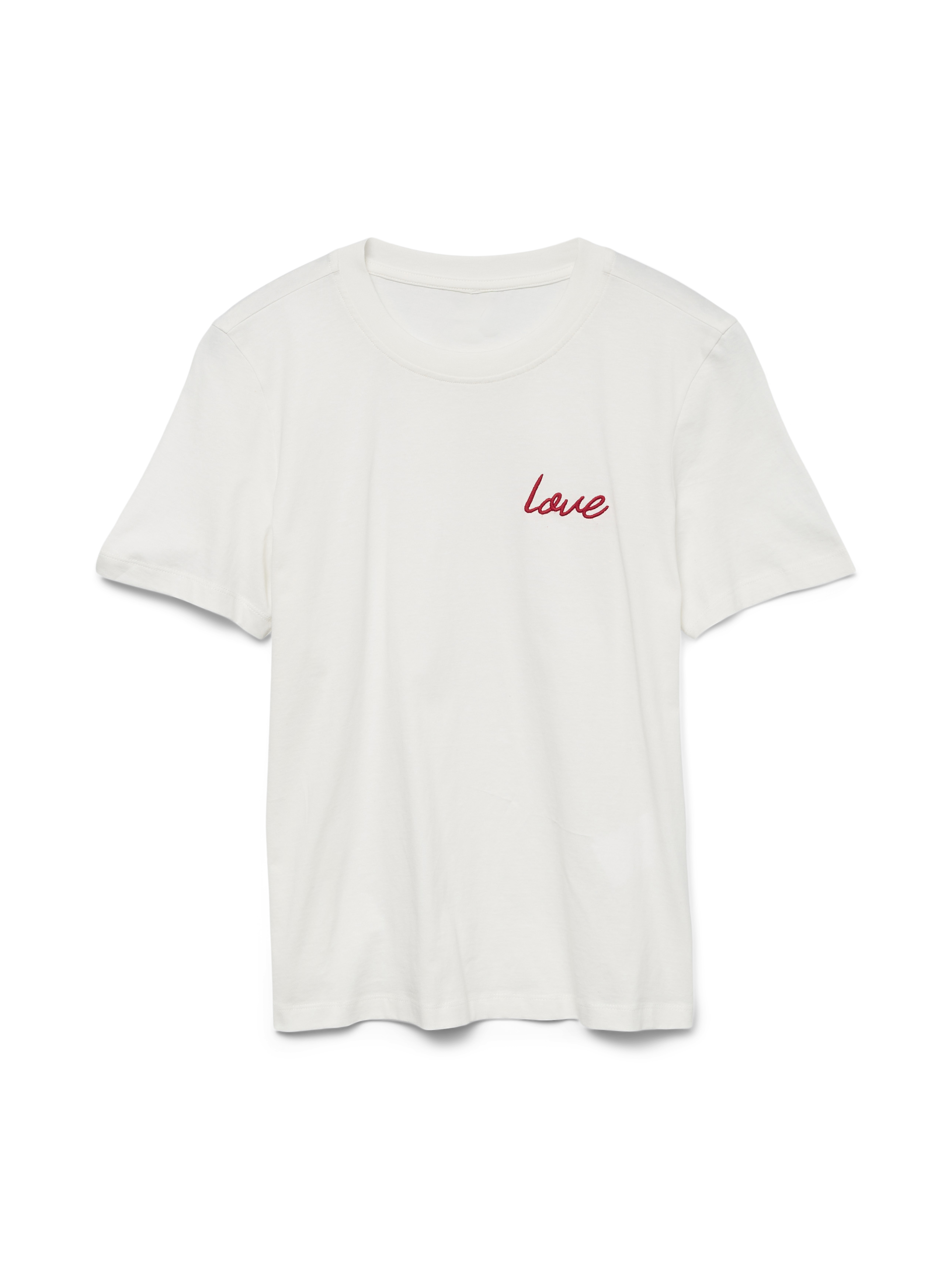 SNRED T-Shirt | White Clear | Vero Moda® SNRED T-Shirt | White Clear | Vero Moda®