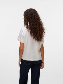 Vero Moda SNRED T-shirt -Snow White - 10331736