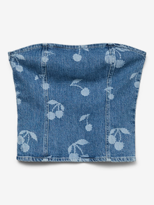 Vero Moda VMCHERRY Top -Medium Blue Denim - 10331738