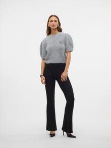 Vero Moda SNVIO Korkea vyötärö Housut -Black - 10331742