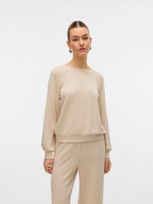 Vero Moda VMHALI Top -Pumice Stone - 10331752