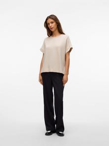 Vero Moda VMHALI Top -Pumice Stone - 10331753