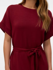 Vero Moda VMHALI Lange jurk -Syrah - 10331755