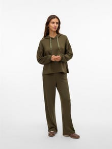Vero Moda VMHALI Trousers -Grape Leaf - 10331767