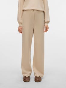 Vero Moda VMHALI Pantalons -Pumice Stone - 10331767