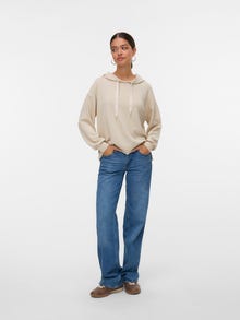Vero Moda VMHALI Sweatshirt -Pumice Stone - 10331783
