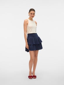 Vero Moda VMNATALI High waist Short Skirt -Navy Blazer - 10331784
