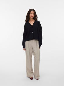 Vero Moda VMSABA Dzianinowy kardigan -Black - 10331794